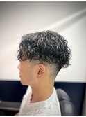 メンズ/波巻きツイストパーマ