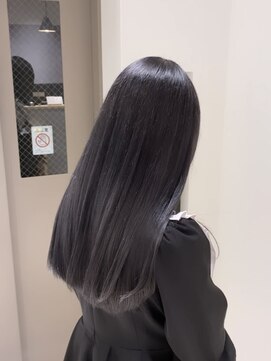 フレームプラス 御堂筋難波店(FRAME +) 酸性ストレート×グレーブラック