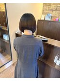 前下がりボブ