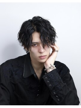 メンズサロン ゴールド 名古屋(GOALD) 縦落ちツイストスパイラル センターパート