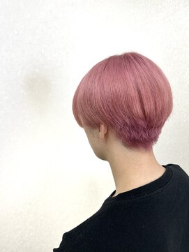 美容室 ハルミ ヘア リゾート 川口店(Harumi Hair Resort) ピンクカラー/カール/セミディ/シアーカラー