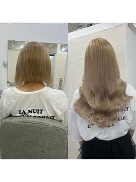 ハイエクステンション 京都駅前店(Hi-Extension) ホワイトベージュ ★ mao_98