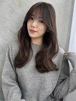 ソヨン 金山店(SOYON)&nbsp;ダークアッシュ×外ハネリバース巻き