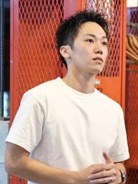 ダグラスヘア イーストサイド 岐阜 岐南(Douglas hair East side) 【メンズパーマ】ムーブスパイキーショート（1）