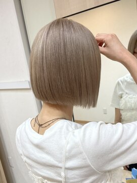 カラースタンド(COLOR STAND) ミルクティーベージュハイトーンダブルカラーケアブリーチ佐賀