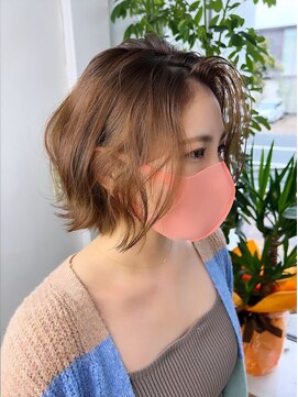 ユウズ(Yuu's) レイヤーボブ/ショート/大濠公園/大手門/荒戸/港町