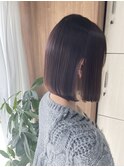 重め切りっぱなしボブ