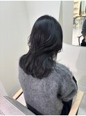 黒髪/ウルフカット/個室サロン/髪質改善トリートメント