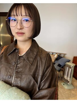 ヤーン(yearn) ミニボブ×ココアブラウンカラー《伏見/栄/名駅/矢場町/大須》