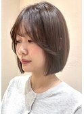 10代/20代/タッセルボブ/レイヤーボブ/水光肌カラー