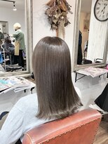 ヘアメイク アンフィ(amphi)&nbsp;透け感ベージュ..~*＊.