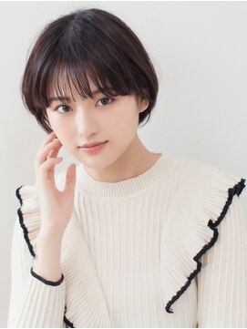 ブロッサム 保谷(Blossom) 大人可愛い小顔くびれボブダークアッシュグレージュブリーチなし