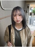 ブリーチ2回！ブルーシルバー！