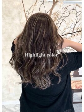 アヴァンセスパスリードット(Avance Spa three.) コントラストハイライト