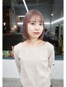アペロ 柏(Apero) ピンクベージュ/ブリーチ/ボブ