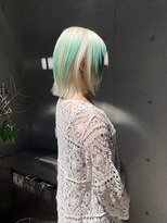 ヴァーディ オモテサンドウ(Vardy omotesando)&nbsp;blonde/ブロンド デザインカラー ミント