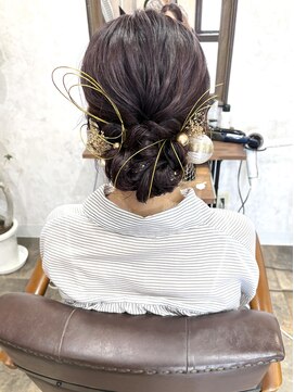 オー(oOo) 成人式 和ヘア