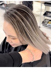 カレント 蕨(THE CURRENT) 透明感30代40代◎大人グレージュミディ  ×抜け感ハイライト