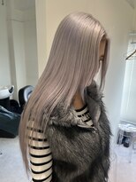 アドネ プライム(adne prime)&nbsp;シャギーカット/シルバーベージュ/ホワイトシルバー