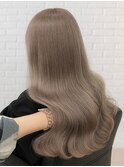 ハイライトブリーチダブルカラーレイヤーカットくびれレイヤー