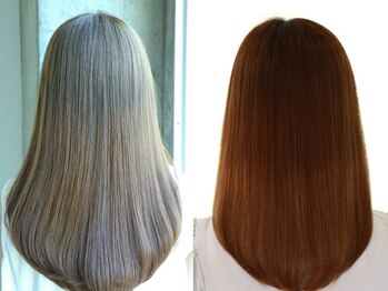 イストリムサロン(ISTORYM Salon)の写真/お悩み解決サロン☆髪質のお悩みに合わせて自然なストレートに仕上げます◎カラーの色持ちも抜群！