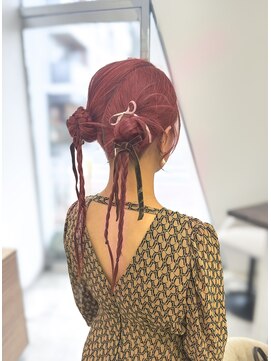 髪質改善/ヘアセット/ヘアアレンジ/ブリーチ/レイヤー