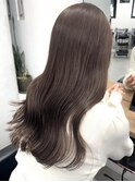 ココアベージュ/オリーブグレー/小顔/黒髪/クラゲヘアー/渋谷
