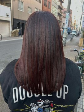 ビンナ(BINNA) ワンカラーでできる綺麗な暖色カラー