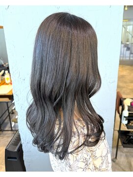 バブルス 久米川店(BUBBLES) 暗髪×透明感グレージュ