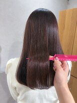 ハイヴィー(Hivi)&nbsp;ツヤサラ髪質改善トリートメント×ラベンダーカラー