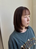 セツコ イタガキ(Setsuko itagaki)&nbsp;顔周りレイヤースタイル