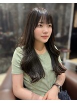 グレースバイハピネス(grace by happiness) 髪質改善韓国風レイヤー透明感カラー7.4ミルクブラウン
