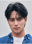 原宿メンズパーマニュアンスパーマフェザーパーマセンターパート