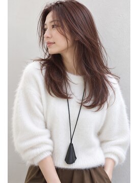 サンク(thank) 大人の秋色ロング・抜け感ロングレイヤー