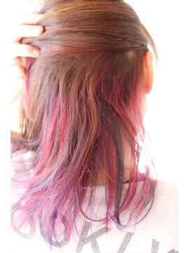 リラ ヘア サロン(rela hair salon) インナー MIXカラー