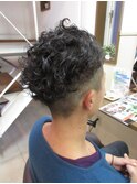 色気のある大人パーマ