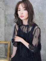 ランズ(LANDS) 【LANDS】外ハネボブ/レイヤーカット/ことりグレージュ