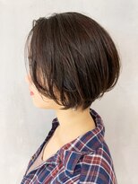 アイティー バイ アルバム 浦和店(IT by ALBUM) おさまりショート_ハイライトカラーオリーブカラー_ba247521