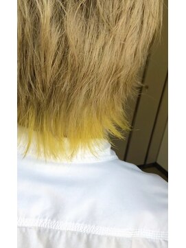 アリー(ALLY) 襟足インナーカラー