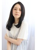 黒髪☆フェミニンストレート