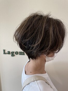 ラゴム(Lagom)の写真/骨格、毛流れ、生え癖に合わせてバランスのいいヘアスタイルをご提案します♪
