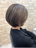 丸みボブ　ショートボブ　くびれボブ　べるボブ　ショート上手い