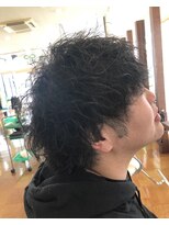 シャラクアクティ(sharaku acty)&nbsp;【メンズ】ウルフツイストスパイラルパーマ