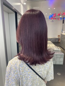 ゲーム 原宿店(GAME) ピンクラベンダー/ダブルカラー/ケアブリーチ/髪質改善/原宿