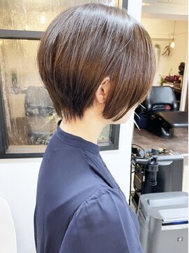 ニット 銀座(knit) 《knit銀座 佐野元気》20代30代40代ショートボブ丸み前下がり