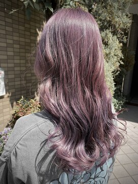 オーブ ヘアー リリー 博多2号店(AUBE HAIR lily) ラベンダーカラー