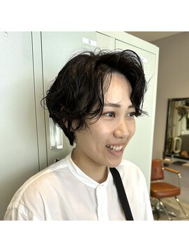 クルニエ(crenier) @ハンサムショートパーマ