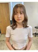 ブリーチ一回グレージュ