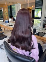 ヘアサロン ガリカ 表参道(hair salon Gallica) 【mami】大人艶髪ラベンダーグレー/ブリーチなしダブルカラー