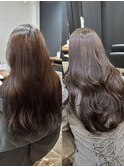 【市川諒】 gray beige ダメージレスカラーで染めただけ☆